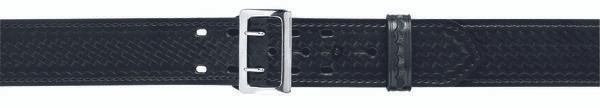 Safariland 87-70-6 Sam Browne Buckled Duty Belt, 2.25 inch Width, Black Plain Finish