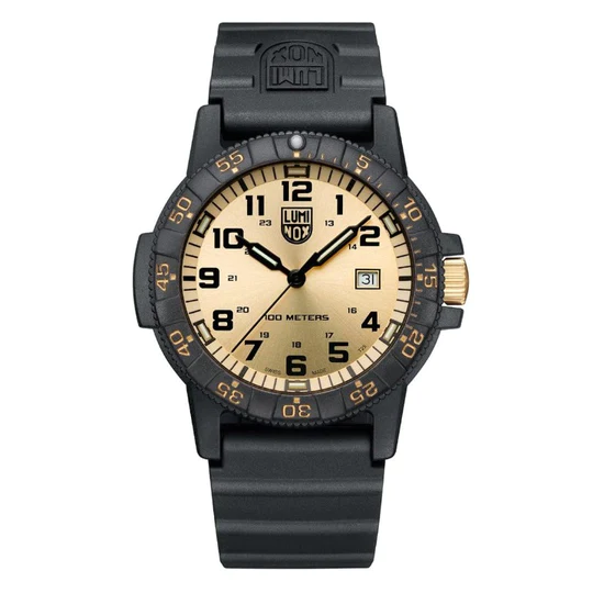 Luminox Leatherback Sea Turtle Giant Outdoor Watch XS.0325.GP - 44mm Carbonox Case, Water-Resistant to 100 Meters, Self-Powered Illumination