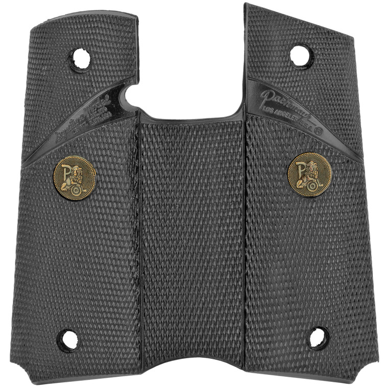 Pachmayr Signature Grip Panels for 1911 Pistols - Black