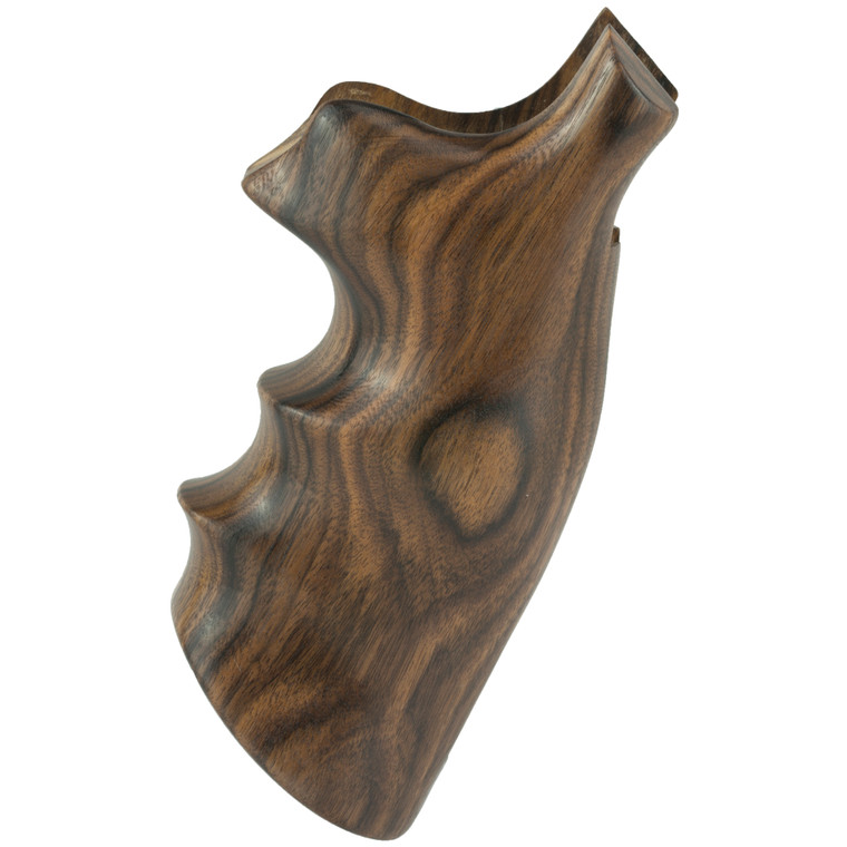 Hogue Fancy Hardwood Revolver Grip for Smith & Wesson K & L Frame Square Butt with Pau Ferro Wood