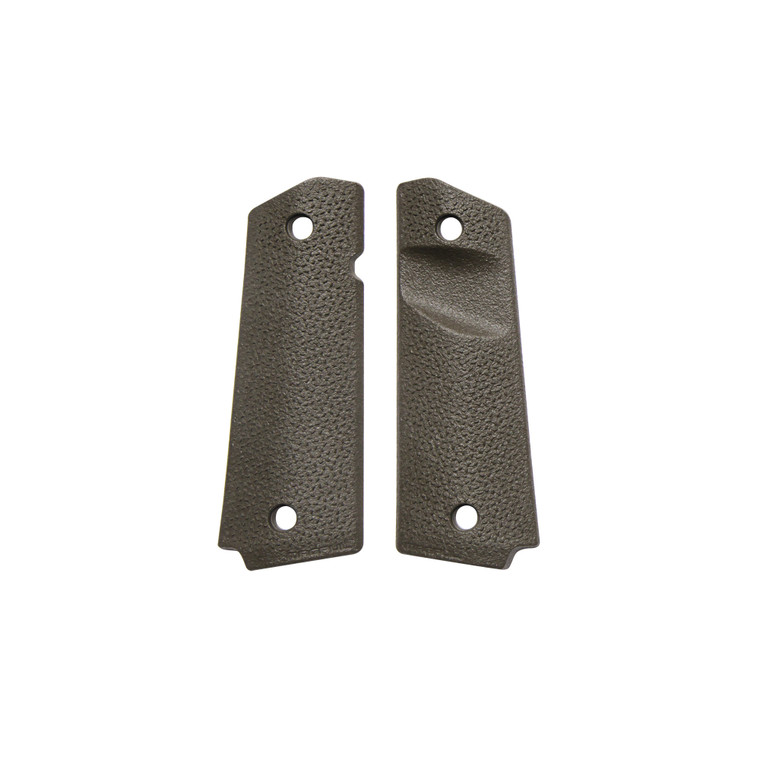Magpul Industries MOE 1911 Grip Panels with TSP Texture in Olive Drab Green