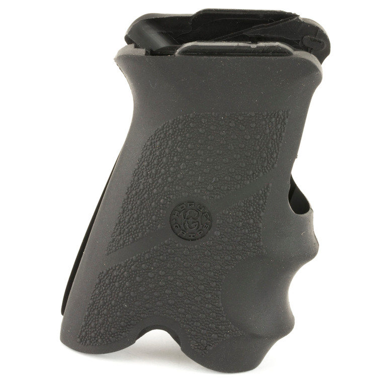 Hogue Rubber Grip for Ruger P85/91 with Finger Grooves – Black
