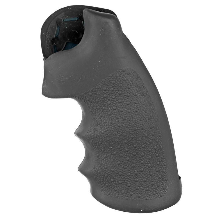 Hogue Rubber Monogrip for Colt Python - Black, Part Number 46000
