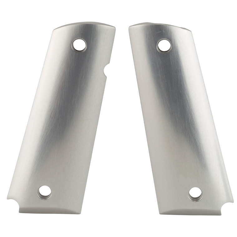 Hogue Extreme Series Aluminum Grip Panel for 1911 Government - Silver