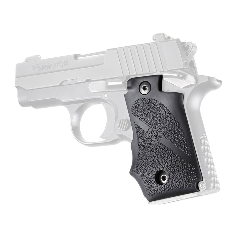 Hogue Rubber Pistol Grip for Sig Sauer P238 – Black, Part Number 38000