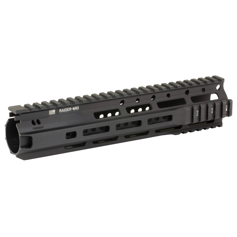 Bravo Company BCM Raider-M 10-inch M-LOK Handguard in Black