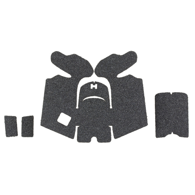 Hogue Wrapter Grit Adhesive Grip for Glock 19 and Glock 44 - Black