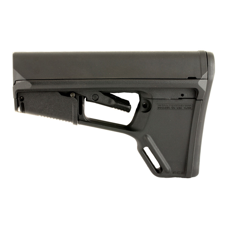 Magpul Industries ACS-L Carbine Stock for AR15/M4 in Black (Part MAG378-BLK)