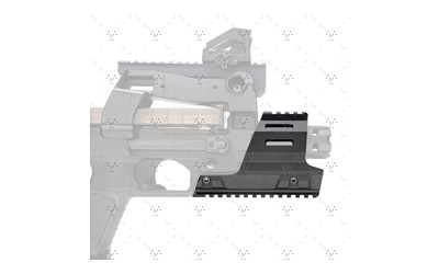 Strike Industries SI-SMC-90-SHG-BK Short Handguard for FN PS90 Chassis