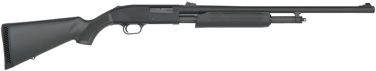 Mossberg 56435 500 Series 20-Gauge Pump Shotgun with 24-Inch Steel Barrel and Adjustable Rifle Sights