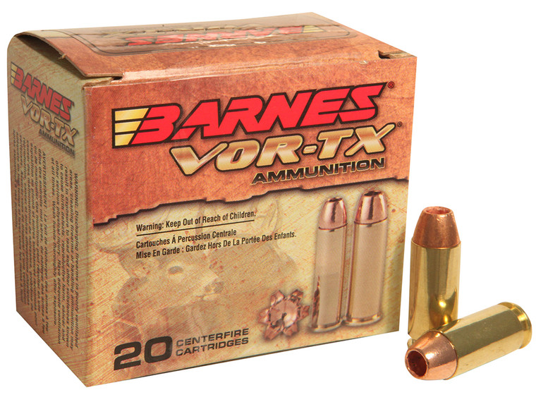Barnes Bullets VOR-TX XPB 10mm Auto 155 gr Centerfire Handgun Rounds (20 Rounds per Box)