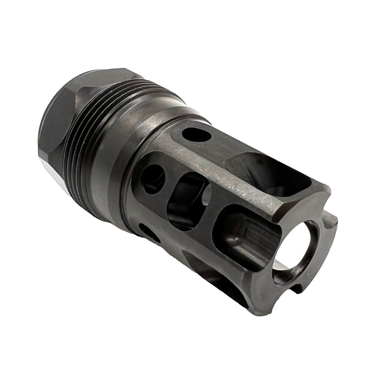 Liberty Precision Machine Liberty Bell Muzzle Brake 1/2x28 for 30 Caliber Rifles