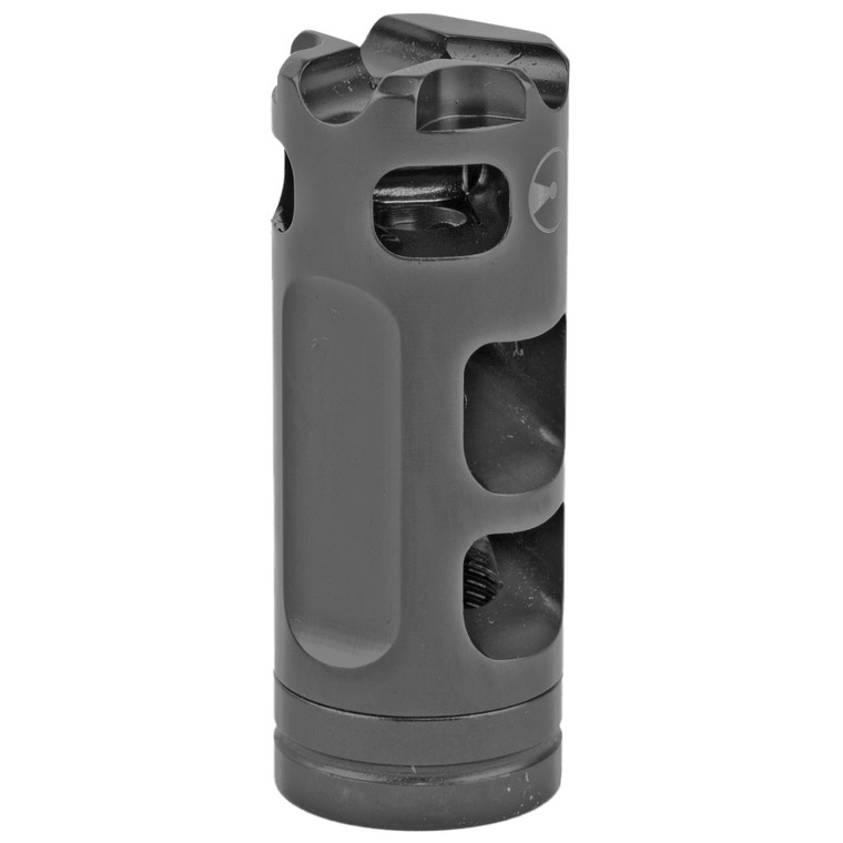 Ultradyne USA PULSE Compensator for 223 Remington, Black, 1/2x28 Thread Pattern