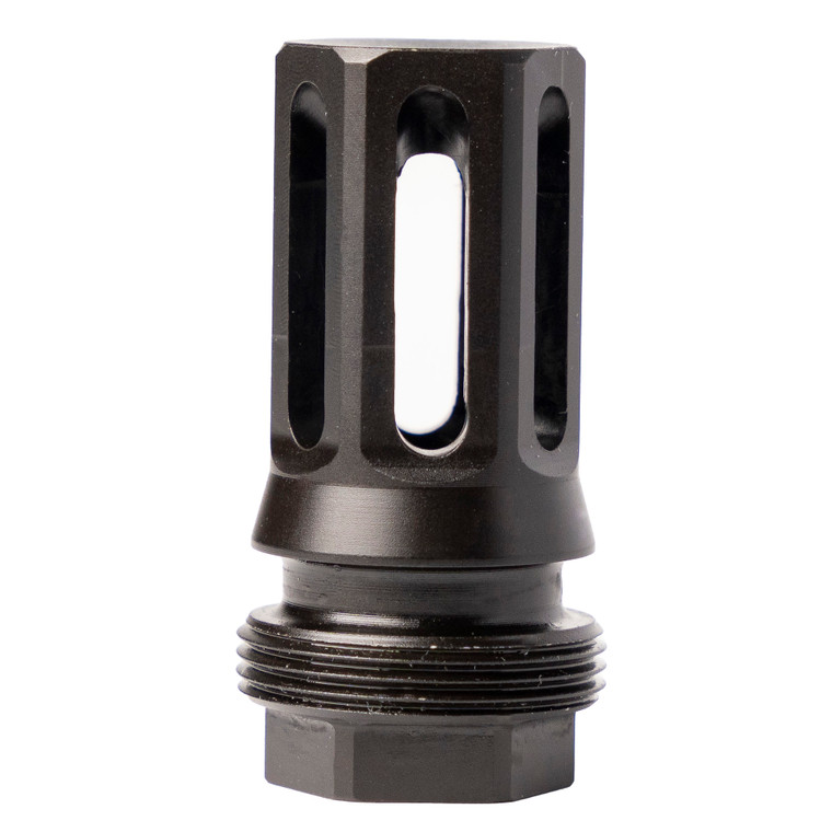 HUXWRX Safety Co. Stiction Lock Comp 5.56 Flash Hider with 1/2x28 Thread - Black