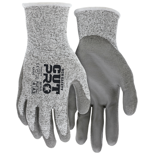 MCR Safety Cut Pro 92752XXL 13-Gauge Hypermax Shell with Polyurethane Coating - 2X-Large Cut Resistant Gloves