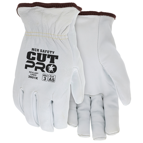 MCR Safety Prem Goat Grain Driver Gloves with Kevlar Liner - 2X-Large
