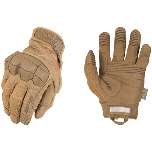 Mechanix Wear M-Pact 3 Tactical Gloves - Coyote, Small (Part No. MP3-72-008)