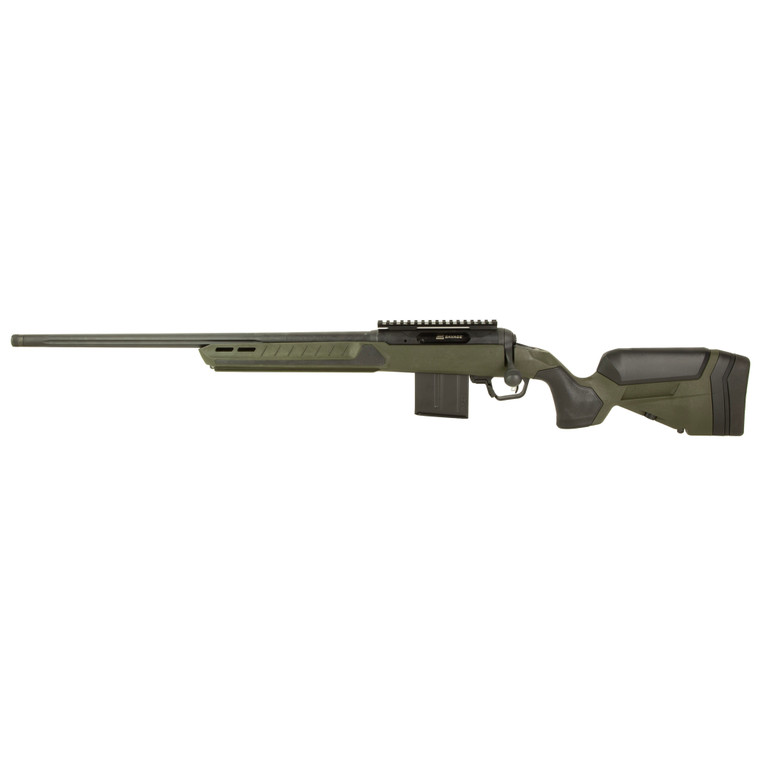 Savage Arms 110 Core Predator Rifle in Green - Model 32645, 22 Caliber, 22-Inch Fluted Barrel, Left-Hand Edition
