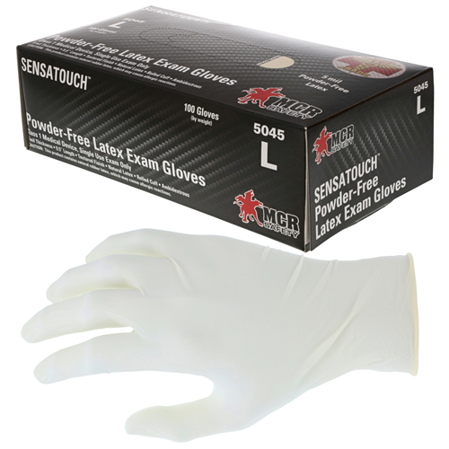 MCR Safety Latex Disposables Medical Grade X-Large Gloves (Part #5045XL)