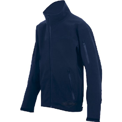 TRU-SPEC 24-7 Tactical Softshell Jacket without Sleeve Loop in Navy, Large