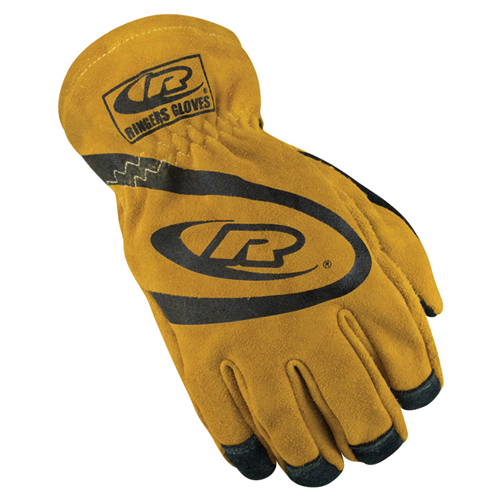 Ringers Gloves Structural FR Glove, Medium - Thermal Split Cowhide Leather Work Gloves with Waterproof and Flame-Resistant Features