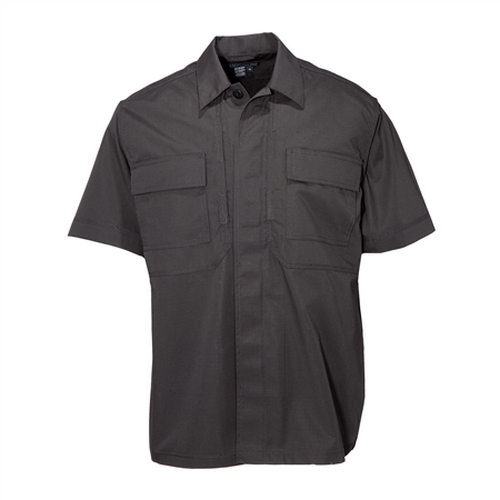 5.11 Tactical Taclite TDU Shirt 2X-Large Black with Hidden Document Pockets