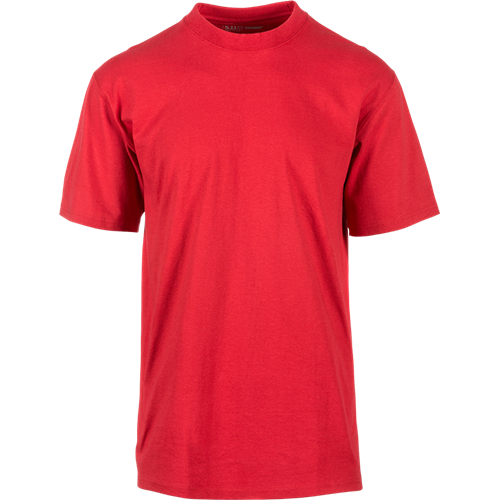 5.11 Tactical Station Wear T-Shirt X-Large Range Red - Durable Comfort for Fire Professionals
