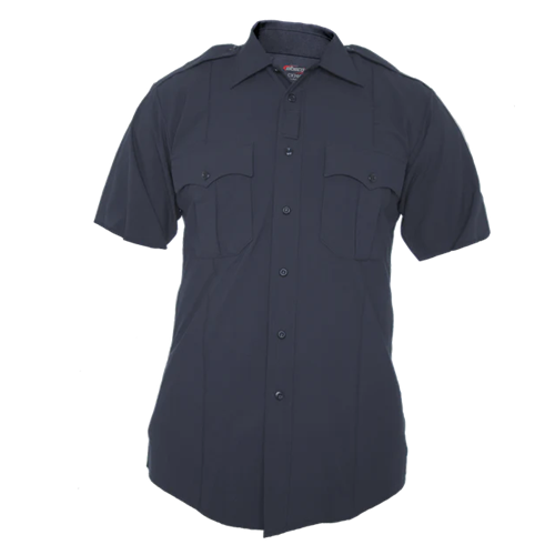 Elbeco CX360 Short Sleeve Shirt for Men - Midnight Navy, Size 18