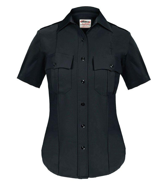Elbeco TexTrop2 SS Shirt with Zipper – Midnight Navy, Size 54
