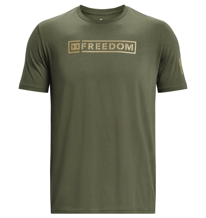 Under Armour UA Freedom Tac Spine T-Shirt - Durable Performance T-Shirt for Supportive Comfort