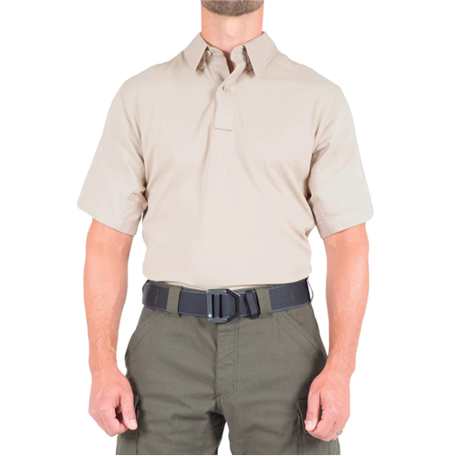First Tactical V2 Pro Performance Short Sleeve Shirt in Khaki, X-Large, Model 112012-055-XL-R