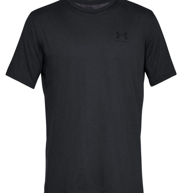 Under Armour UA Sportstyle Left Chest Short Sleeve Shirt 3X-Large in Black