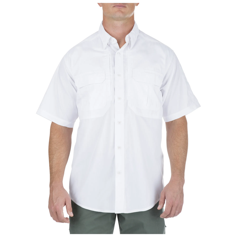 5.11 Tactical Taclite Pro Short Sleeve Shirt 2X Large in White
