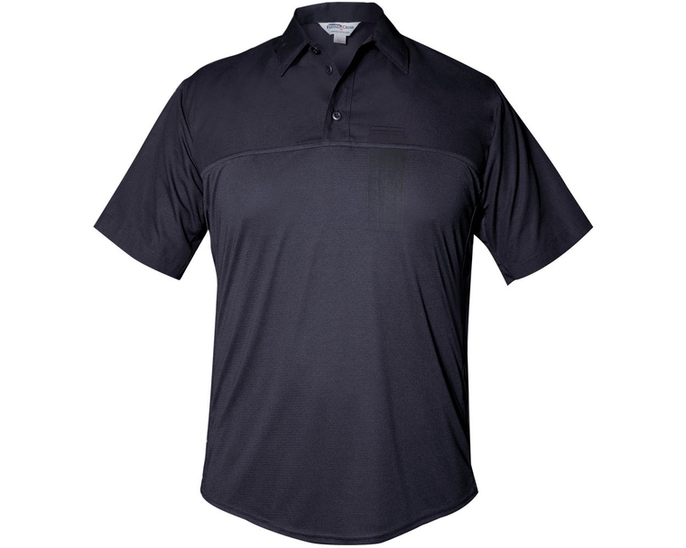 Flying Cross FX STAT Short Sleeve Hybrid Shirt – Large, LAPD Navy, Stretch Fabric for Comfort and Performance