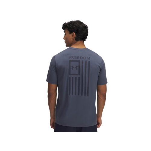 Under Armour Freedom Flag T 3X-Large in Downpour Gray / Midnight Navy