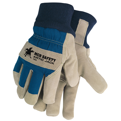 MCR Safety Premium Split Pig Leather Insulated Work Gloves, Large (Part #1956L)