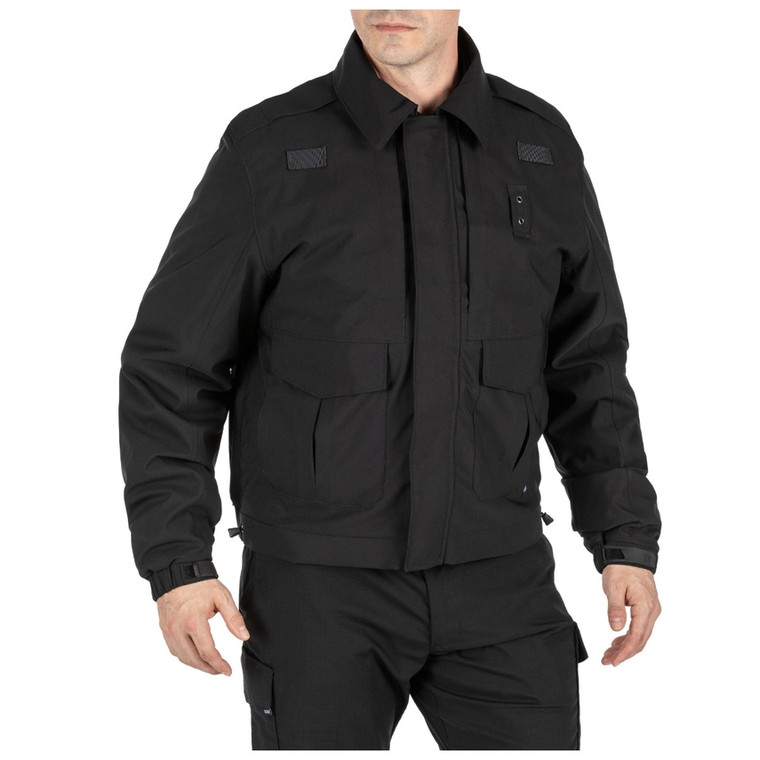 5.11 Tactical 4-In-1 Patrol Jacket 2.0 – Black, Medium