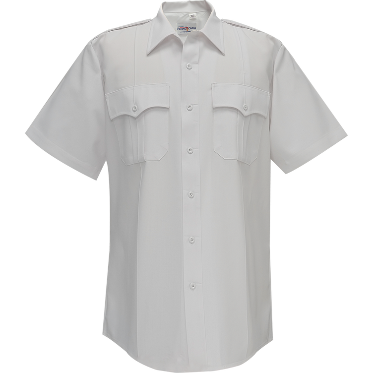 Flying Cross Command Short Sleeve Shirt Size 15.5 in White