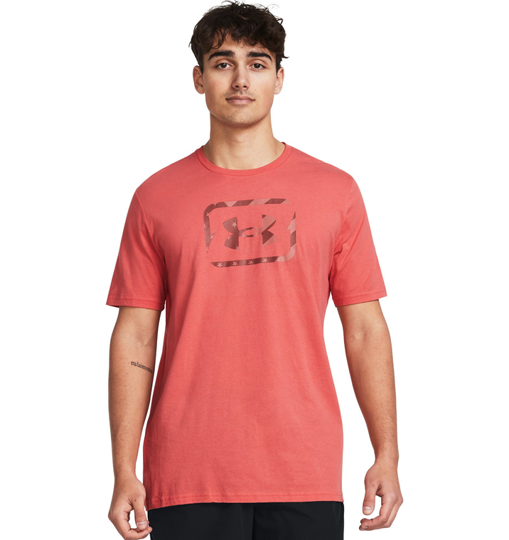 Under Armour Men's UA Freedom Hook T-Shirt - Cinna Red, 2X-Large