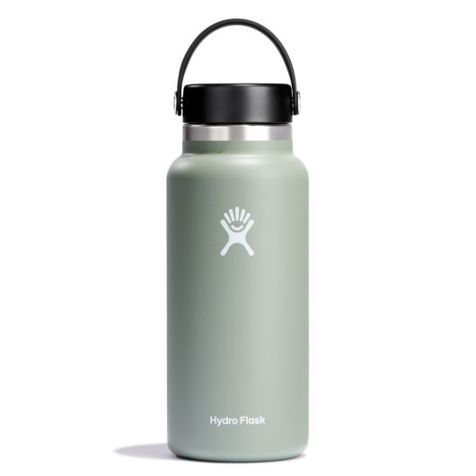 Hydro Flask Wide Mouth Insulated Water Bottle with Flex Cap - 32oz, Agave