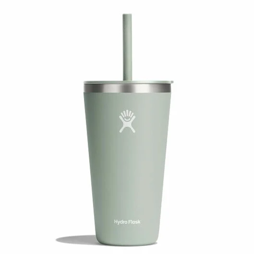 Hydro Flask 28 oz All Around Tumbler with Straw Lid - Insulated Travel Mug for Cold Beverages
