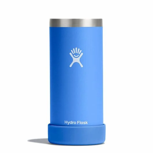 Hydro Flask 12 oz Slim Cooler Cup KS12482 – Insulated Stainless Steel Can Cooler with Silicone Collar and Stabilizing Boot