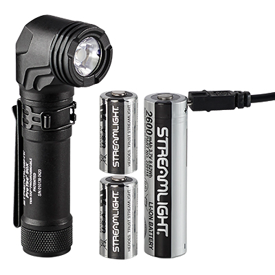 Streamlight ProTac 90X USB Multi-Fuel EDC Flashlight with Horizontal Head and SL-B26 Battery Pack