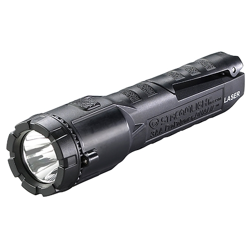 Streamlight Dualie 3AA Laser Flashlight with Red Laser and C4 LED, Black (Part No. 68762)