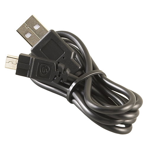 Streamlight 22081 USB-A to USB Micro Charging Cable - Machined Aluminum Alloy Case with MIL-Spec Anodized Finish