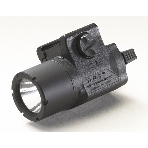 Streamlight TLR-3 Weapons Mounted Light with Rail Locating Keys – Compact, Impact-Resistant Polymer Design, 125 Lumens
