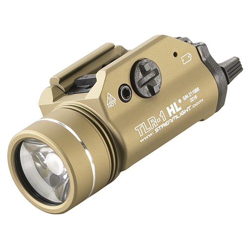 Streamlight TLR-1 HL Rail Mounted Tactical Light with Lithium Batteries