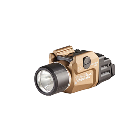 Streamlight TLR-7 HL-X USB Multi-Fuel Rail-Mounted Light with Interchangeable Rear Paddle Switches (FDE)
