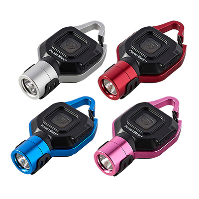 Streamlight Pocket Mate USB - Compact Rechargeable LED Flashlight in Silver (Part #73300)