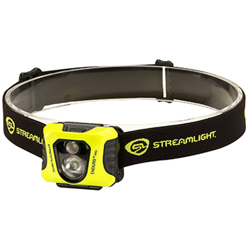 Streamlight Enduro Pro Headlamp - Multi-Mode LED Headlight with Red and Green LEDs, Black/Yellow